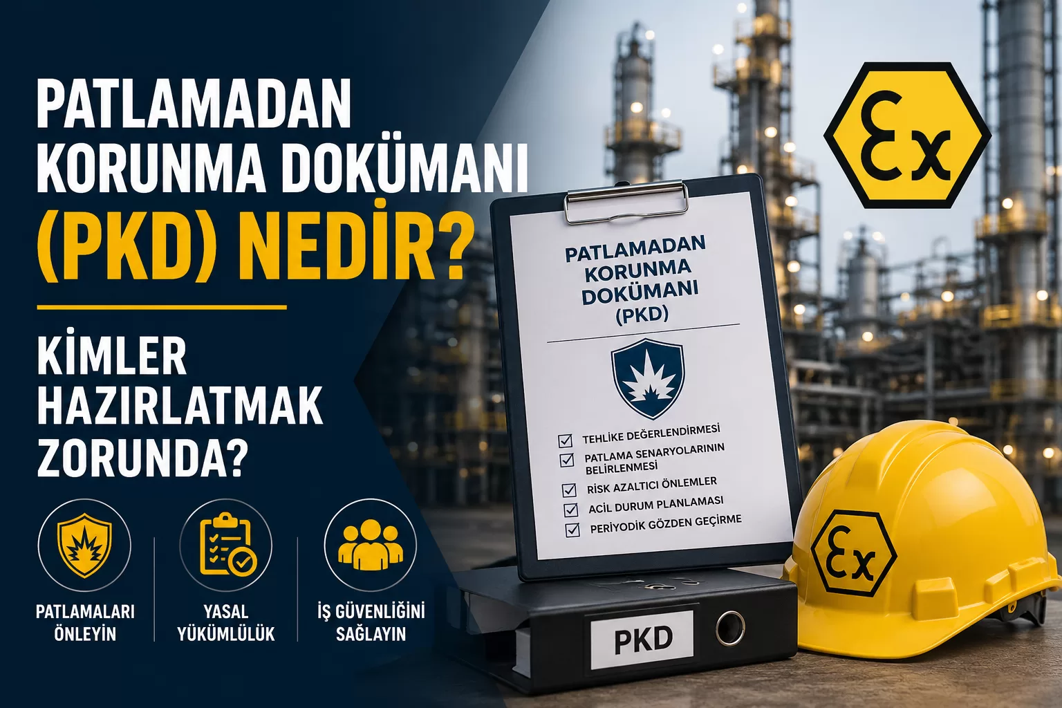 Patlamadan Korunma Dokümanı (PKD) Nedir? Kimler Hazırlatmak Zorunda?